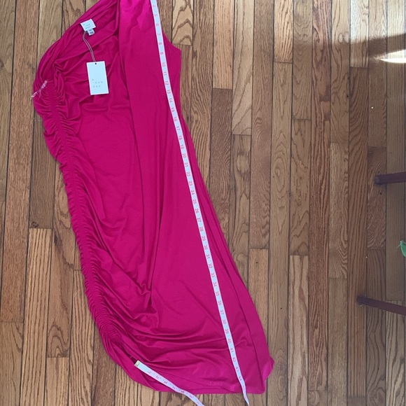 A New Day asymmetrical dress . Size XL. Fuschia pink . - Picture 3 of 4